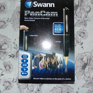 Swann pen video cam and recorder.